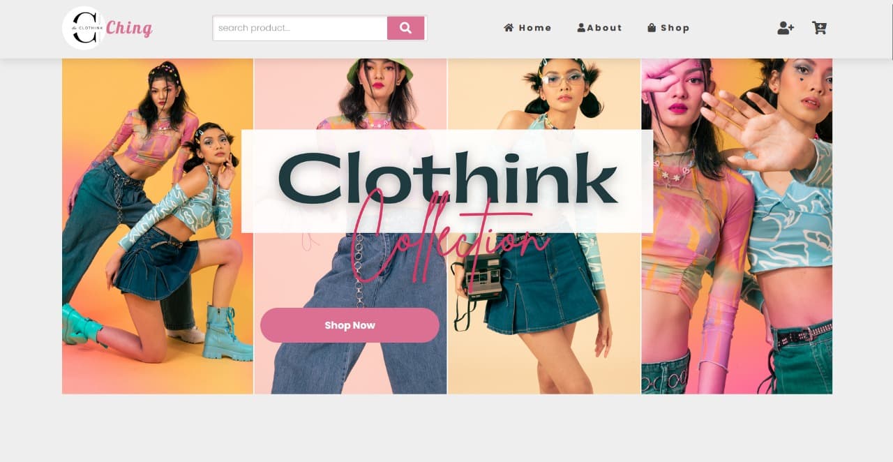 Modern E-commerce Static Website get Third Winner on IDB Campus screenshot